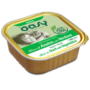 OASY Tasty Pate Pašteta za mačke s Pačetinom i povrćem, 100g