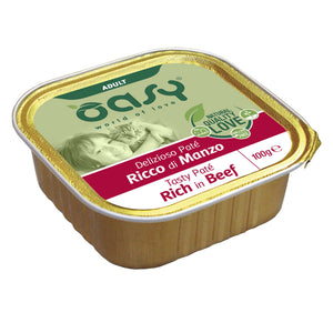 OASY Tasty Pate Pašteta za mačke s govedinom, 100g