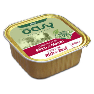 OASY Tasty Pate Pašteta za pse s Govedinom 150g