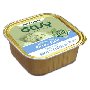 OASY Tasty Pate Pašteta za štenad PUPPY & JUNIOR s piletinom, 150g