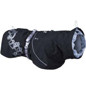 OUTLET HURTTA Kabanica za pse Drizzle, Houndtex, Crna