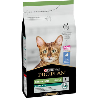 PRO PLAN OptiRenal Cat Sterilised Adult (1+) sa zečetinom