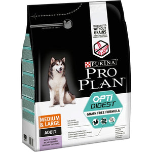 PRO PLAN OptiDigest Medium&Large Adult Sensitive Digestion s ćuretinom