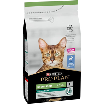 PRO PLAN OptiRenal Cat Sterilised Adult (1+) sa zečetinom