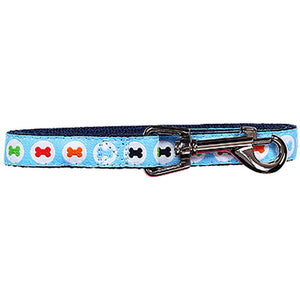 OUTLET PAWISE Povodac za pse Plavi s koskicama, Medium 20mm/1,2m