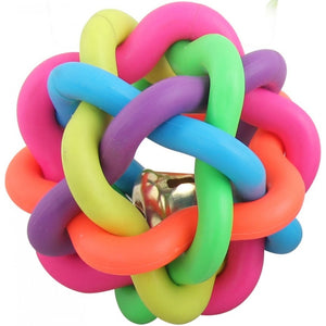 PAWISE Igračka za pse Rainbow World - Loptica, Small 6,5cm