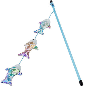 PAWISE Igračka za mačke Mahalica Fish, 46cm