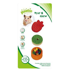 PAWISE Igračka za glodare Pretty Toys No1, od lufe