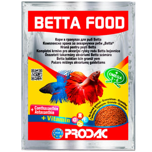 PRODAC Betta, hrana za ribice borce u granulama, 12g