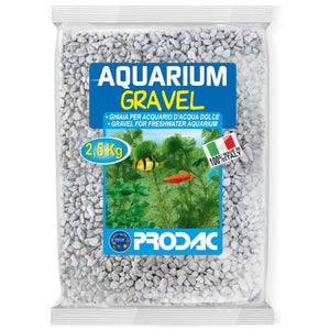 PRODAC Šljunak za akvarijum, 3-6 mm, beli, 2,5kg