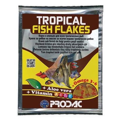 PRODAC Tropical Flakes hrana za tropske ribice u listićima