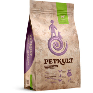 PETKULT Sensitive, jagnjetina Low Calorie, Adult&Senior Small