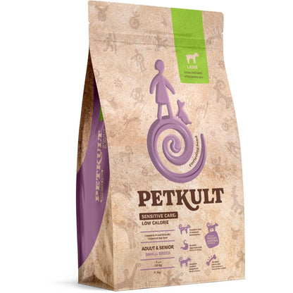 PETKULT Sensitive, jagnjetina Low Calorie, Adult&Senior Small