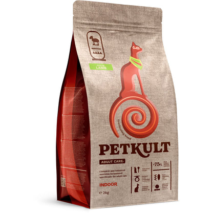PETKULT Adult Care Indoor, s janjetinom, bez žitarica