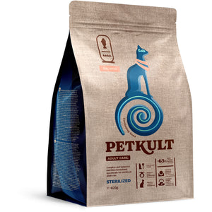 PETKULT Adult Care Sterilised, s lososom, bez žitarica