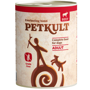 PETKULT mesni komadići, govedina, bez žitarica