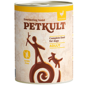 PETKULT mesni komadići, piletina, bez žitarica, 800g