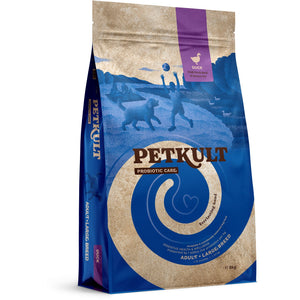 PETKULT Probiotics, pačetina s pirinčem, Adult Large