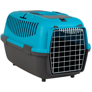 PETMAX Transporter Nomade Lux s metalnim vratima, Plavi