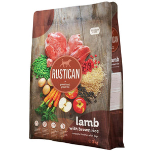 RUSTICAN Jagnjetina s integralnim pirinčem, bez glutena