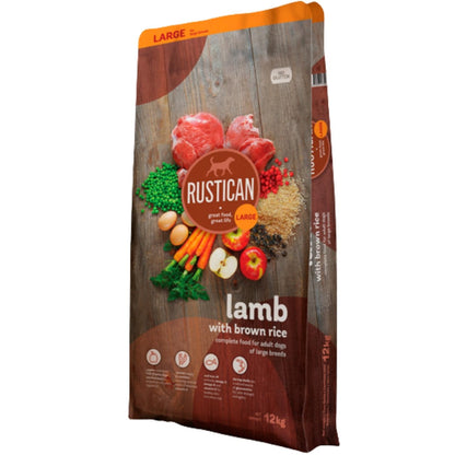 RUSTICAN Jagnjetina s integralnim pirinčem, bez glutena