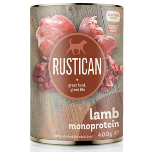 RUSTICAN Jagnjetina, monoproteinska hrana, bez glutena, 400g