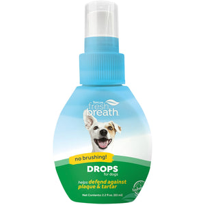 OUTLET TROPICLEAN Fresh Breath Kapi za oralnu higijenu pasa, 65ml