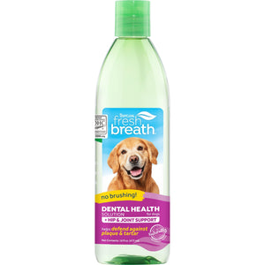 OUTLET TROPICLEAN Fresh Breath Hips & Joint, tečnost za oralnu higij pasa, 473ml