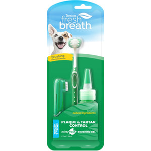 OUTLET TROPICLEAN Fresh Breath Set za oralnu higijenu pasa mal i sred rasa, 59ml