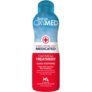 OUTLET TROPICLEAN OxyMed Šampon za pse i mačke Medicated, protiv svraba, 355ml