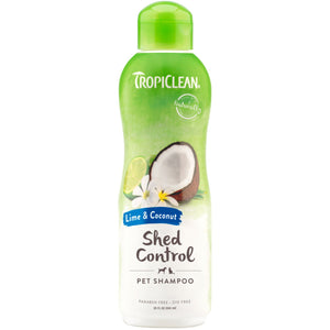OUTLET TROPICLEAN Šampon za pse i mačke Lime&Cocoa Butter, protiv linjanja,355ml