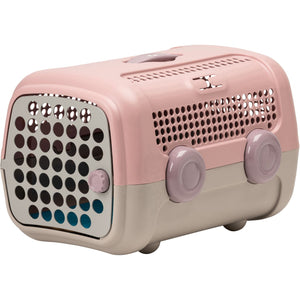 OUTLET UNITED PETS Transporter A.U.T.O. za ljubimce do 7kg, Roze, 51x37x33cm