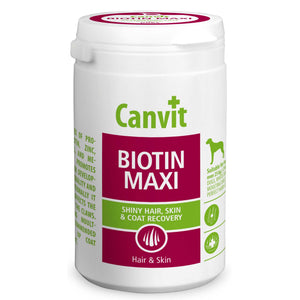 CANVIT Biotin Maxi tablete - Hair & Skin, za sjajnu dlaku, za pse