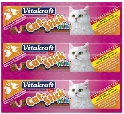 VITAKRAFT Poslastica za mačke StickMini s ćuretinom i jagnjetinom