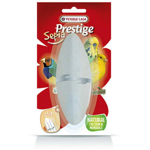 VERSELE LAGA Prestige Sepia Mineral, Sipina kost za ptice sa držačem