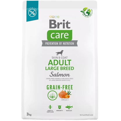 BRIT CARE GF Adult Large Breed, s lososom, bez žitarica