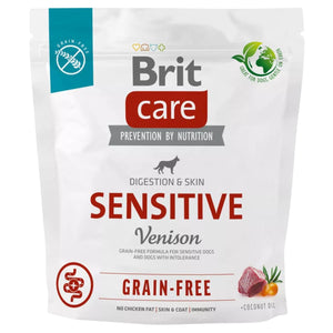 BRIT CARE GF Sensitive All Breed, sa srnetinom, bez žitarica