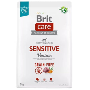 BRIT CARE GF Sensitive All Breed, sa srnetinom, bez žitarica