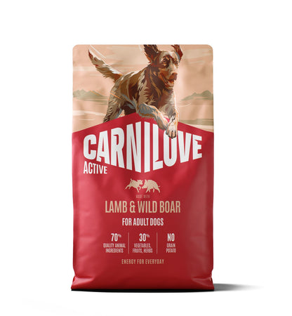 CARNILOVE Active psi jagnjetina i divlja svinja za odrasle 4kg