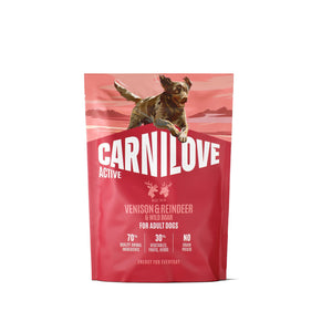 CARNILOVE Active psi divljač, irvas i divlja svinja za odrasle 1,5kg