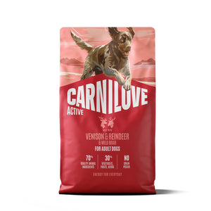 CARNILOVE Active psi divljač, irvas i divlja svinja za odrasle 4kg