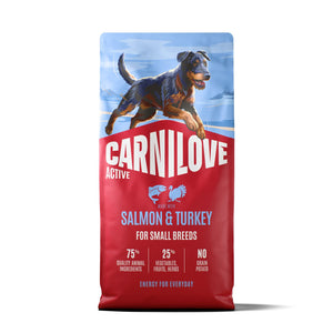 CARNILOVE Active psi losos i ćuretina za male rase 12kg