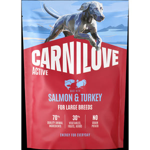 CARNILOVE Active psi losos i ćuretina za velike rase 1,5kg