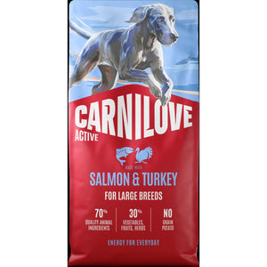 CARNILOVE Active psi losos i ćuretina za velike rase 12kg
