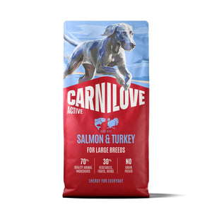 CARNILOVE Active psi losos i ćuretina za velike rase 12kg