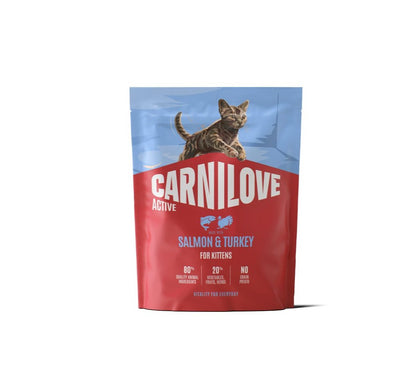 CARNILOVE Active mačke losos i ćuretina za mačiće 400g