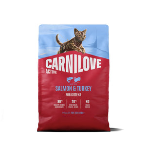 CARNILOVE Active mačke losos i ćuretina za mačiće 2kg