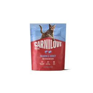 CARNILOVE Active mačke ster. losos i ćuretina 400g