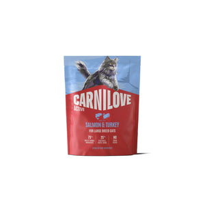 CARNILOVE Active mačke losos i ćuretina za velike rase 400g
