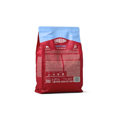 CARNILOVE Active mačke losos i ćuretina za velike rase 2kg
